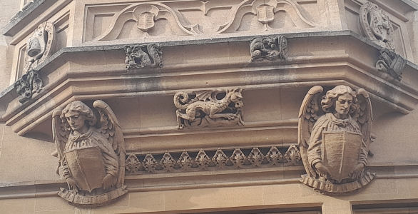 Lloyds bank carving